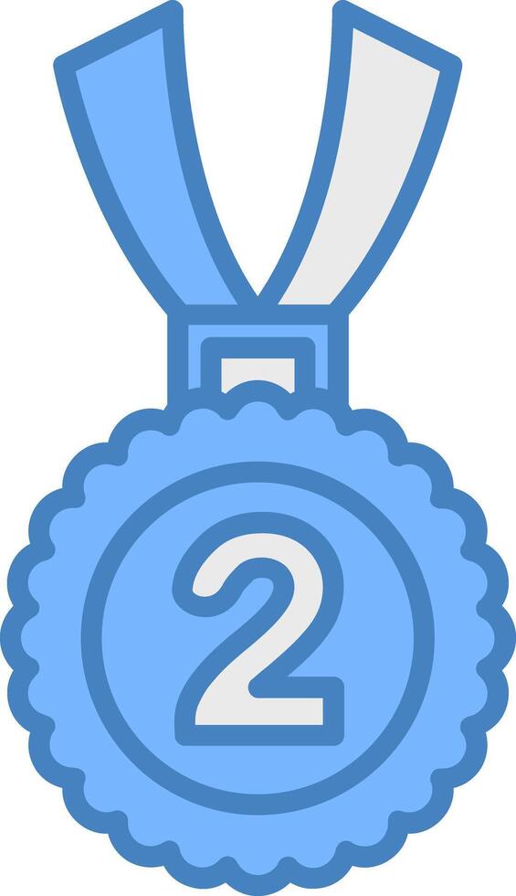 2nd Prize Modern Sketch Piece vector