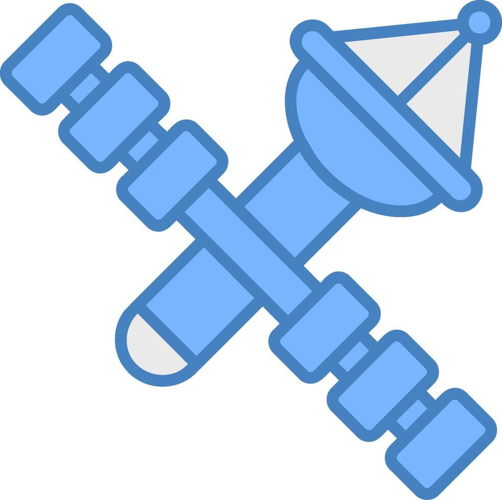 Satellite Streamlined UX Object vector