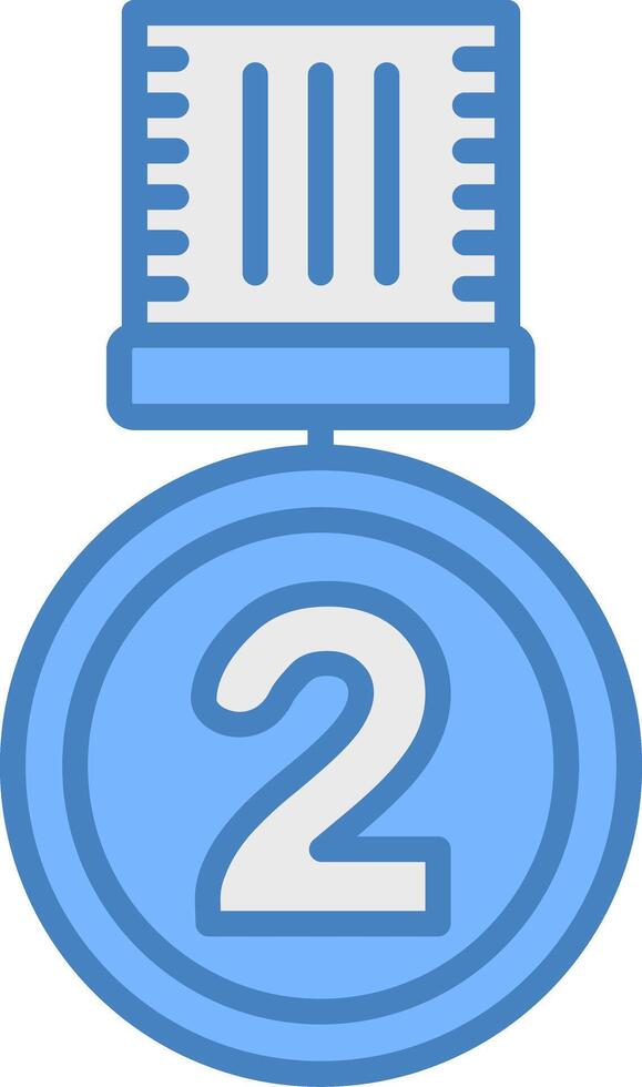 2nd Prize Digital UX Symbol vector