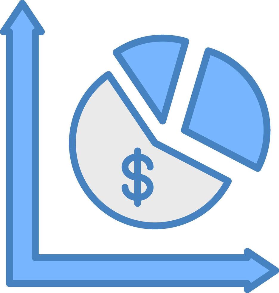 Pie Chart Urban Grid Badge vector