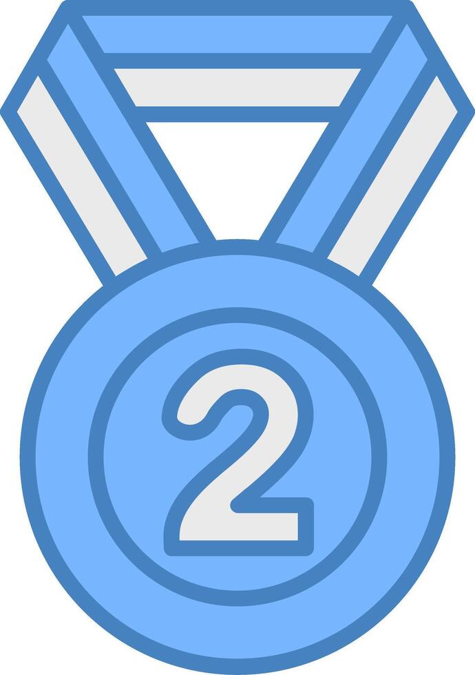 2nd Prize Bold Frame Object vector