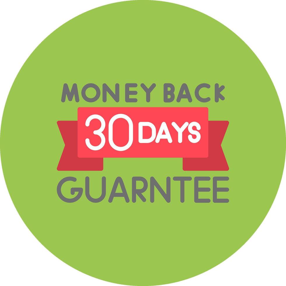 30 Days Sleek Shape Unit vector