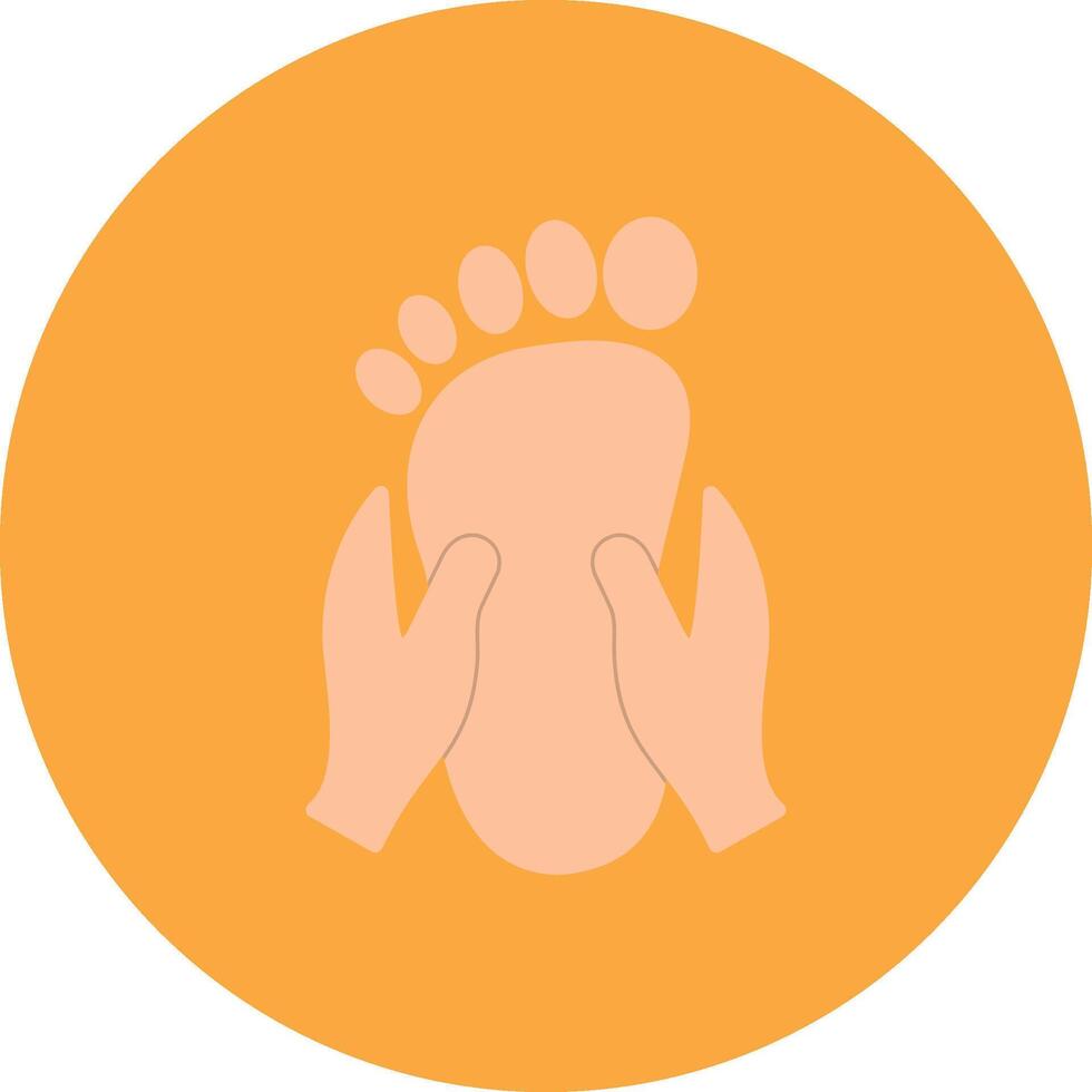 Foot Massage Smart Shape Piece vector