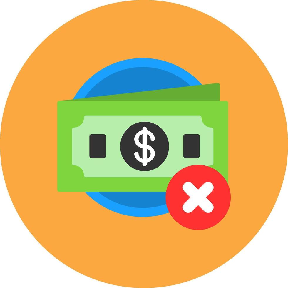 No Money HighTech Frame Token vector