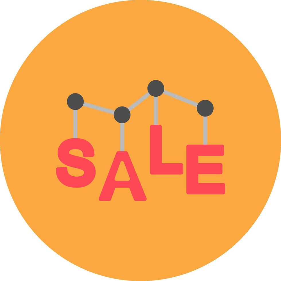 Sale Bold Frame Object vector