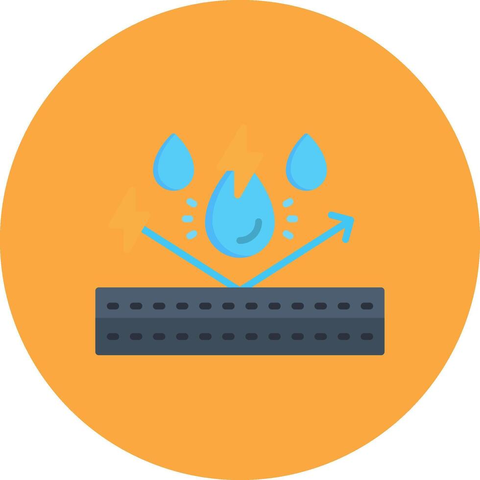 Water Resistant Iconic Sketch Token vector