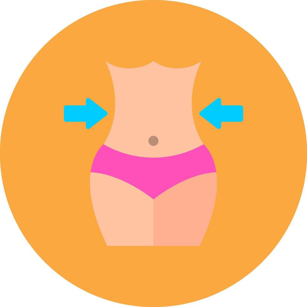 Weight Loss Bright Grid Object vector