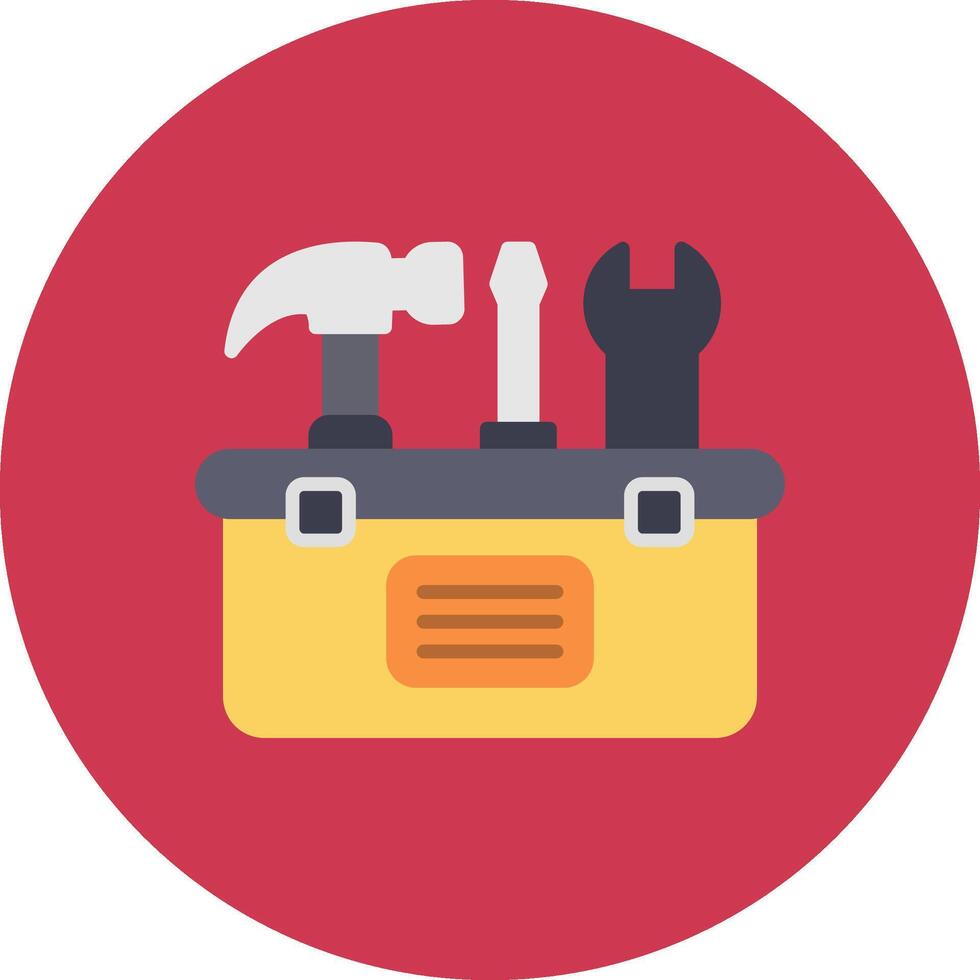 Toolbox Minimal App Pattern vector