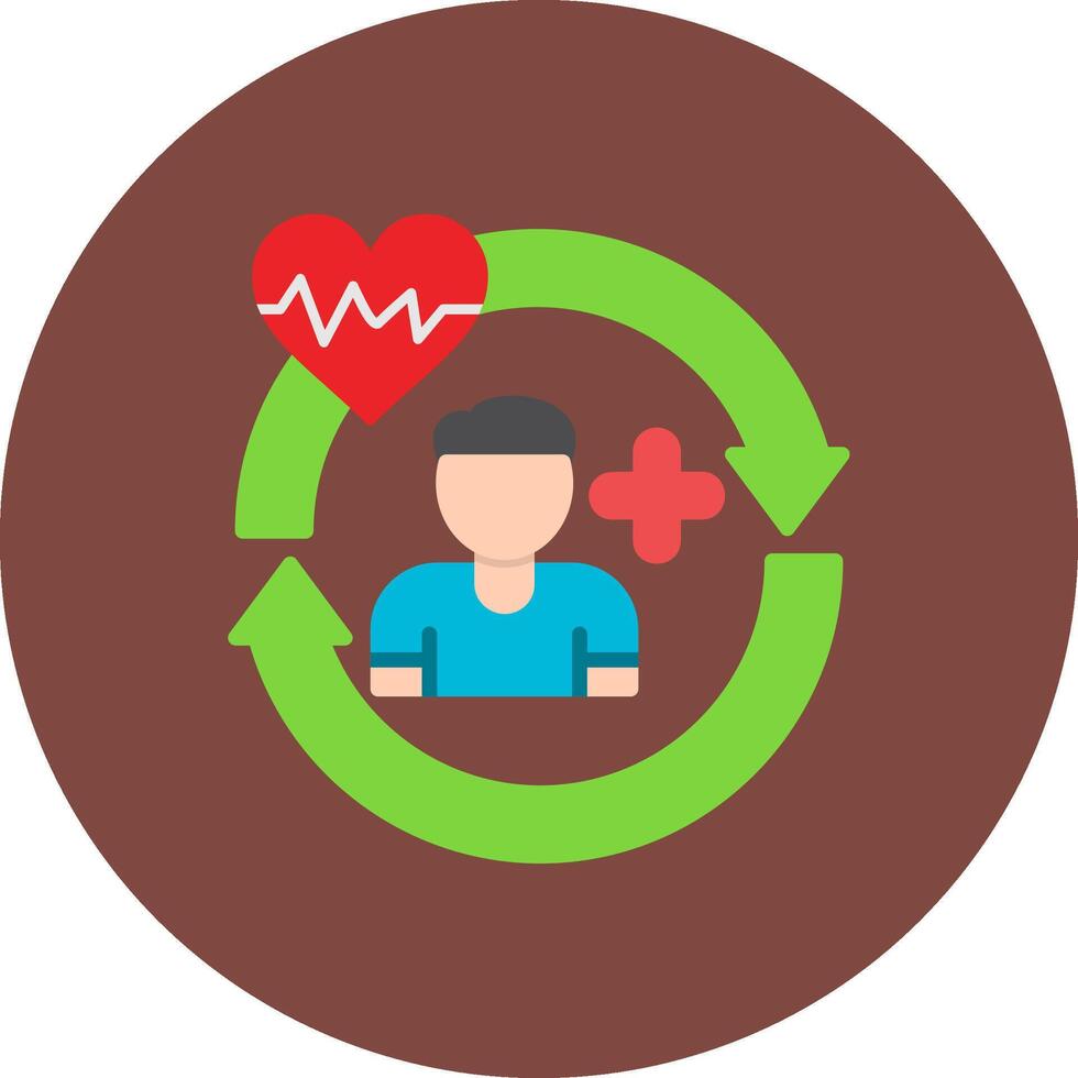Rehab Modern App Symbol vector