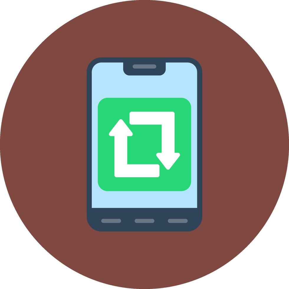 Repost Minimal App Pattern vector