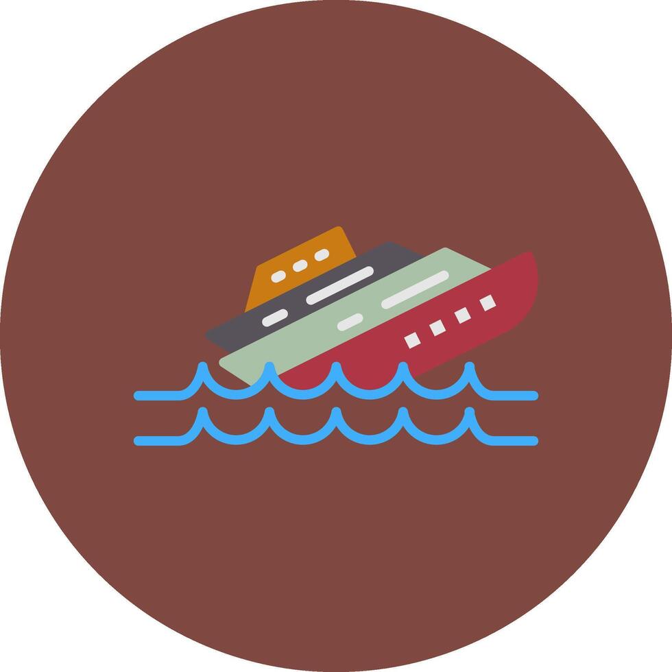 Sinking Urban Sketch Token vector