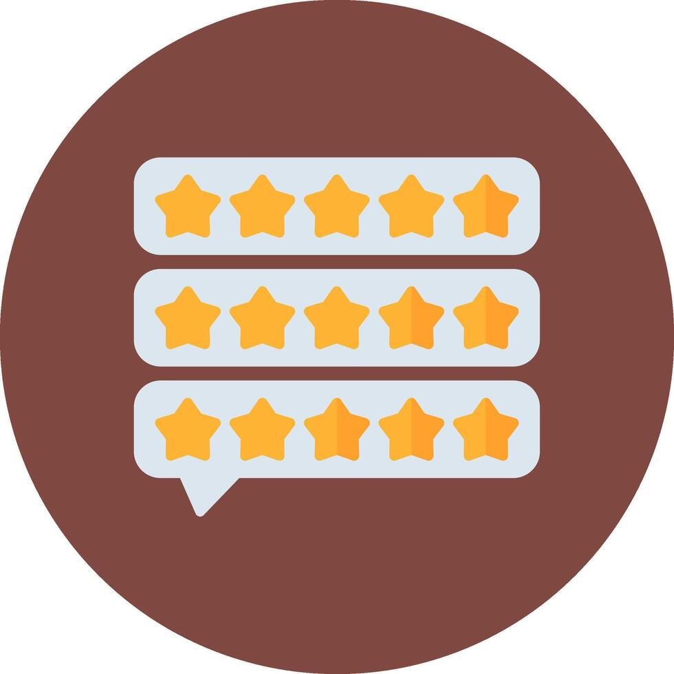 Star Rating Urban Sketch Symbol vector