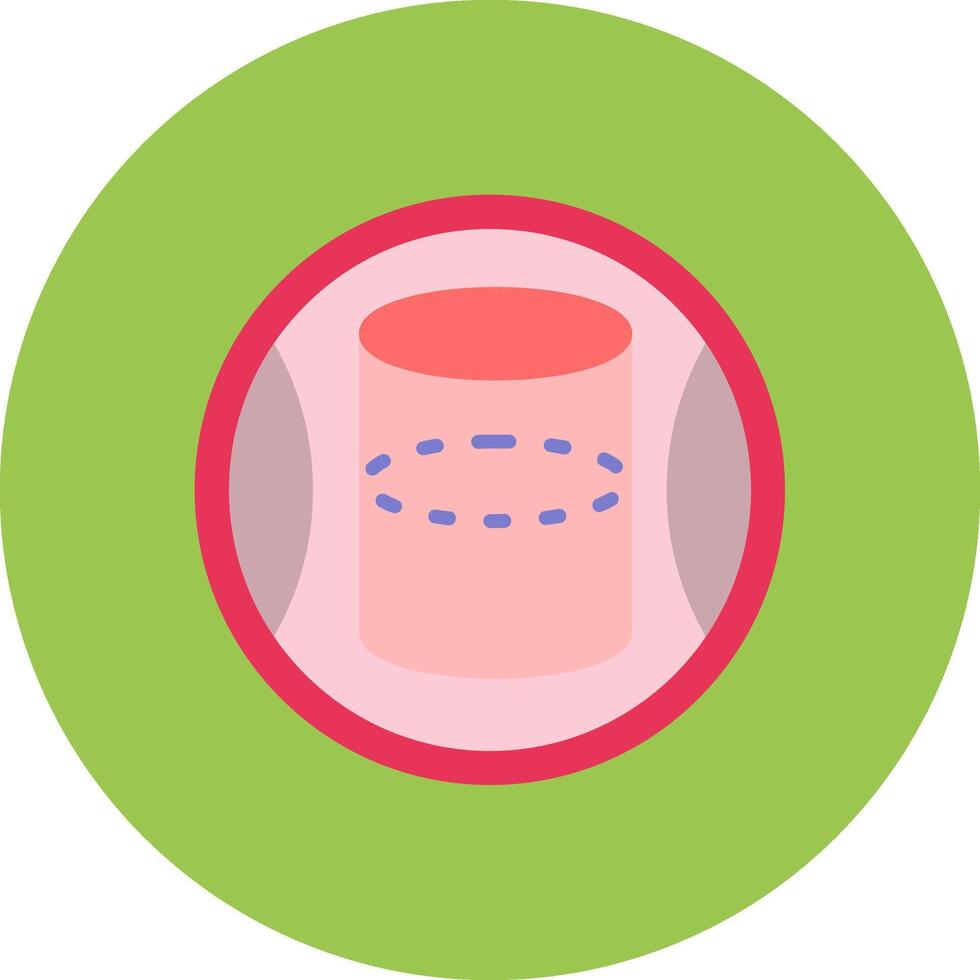 Cylinder Color Pop Element vector