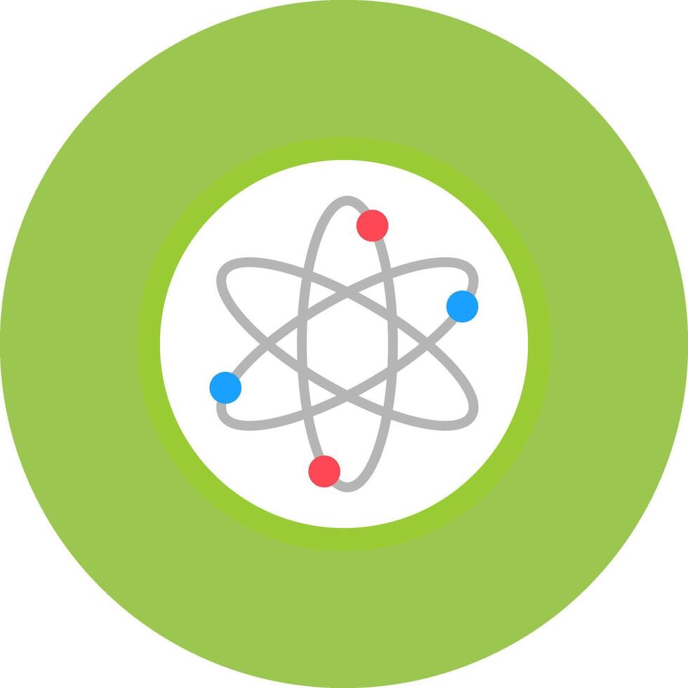 Atom Subtle Visual Sketch vector