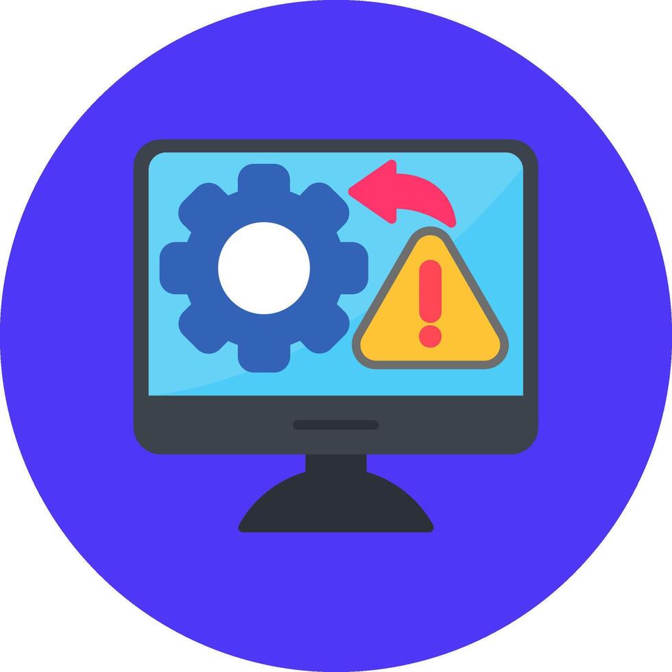 Control Modern App Symbol vector