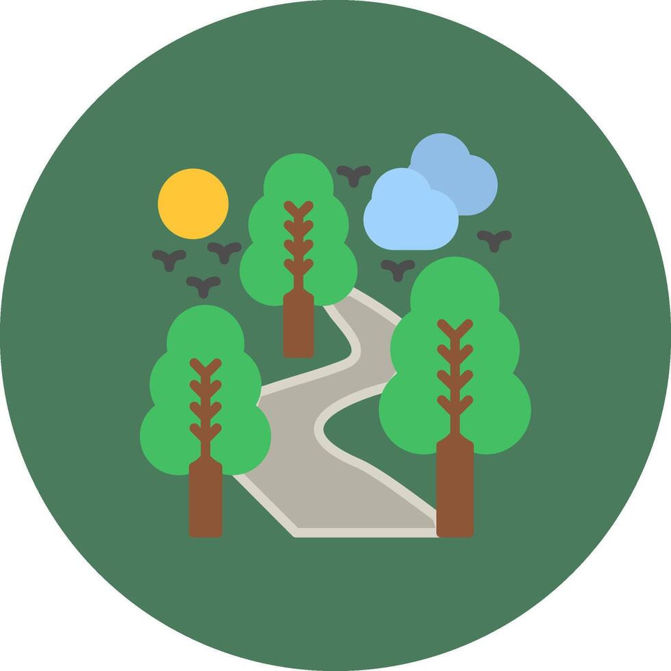 Forest Conceptual Web Symbol vector