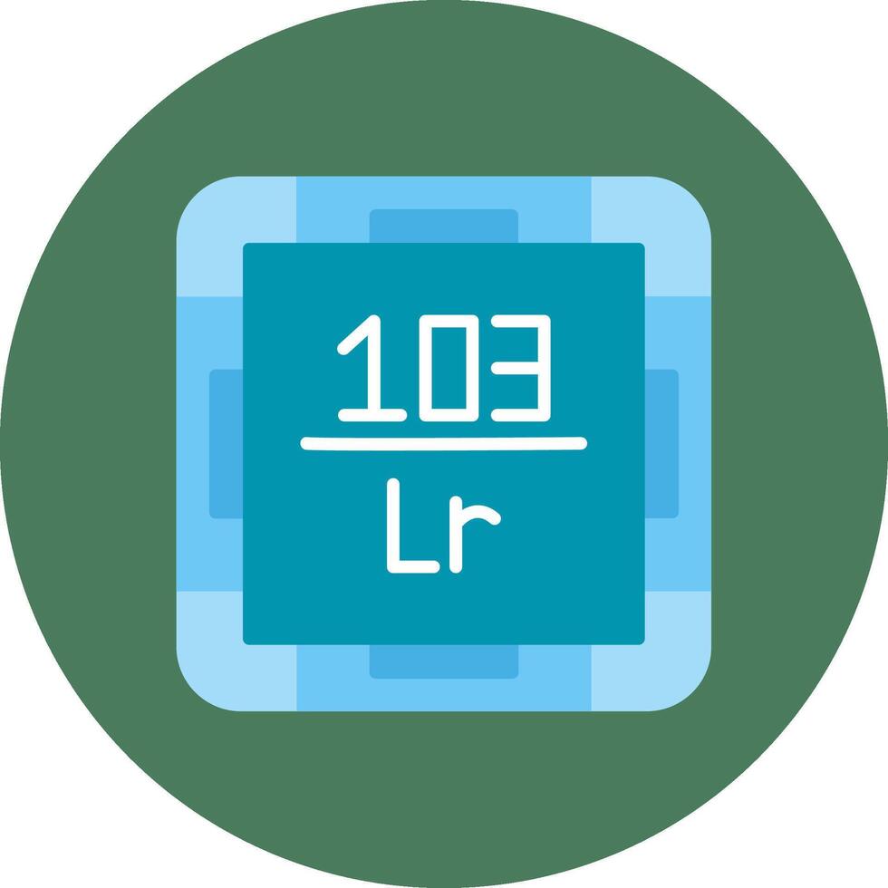 Lawrencium Creative UX Module vector