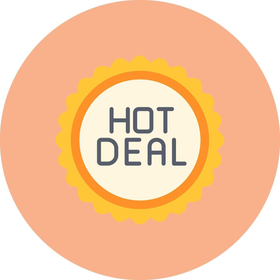 Hot Deal Clear UX Unit vector