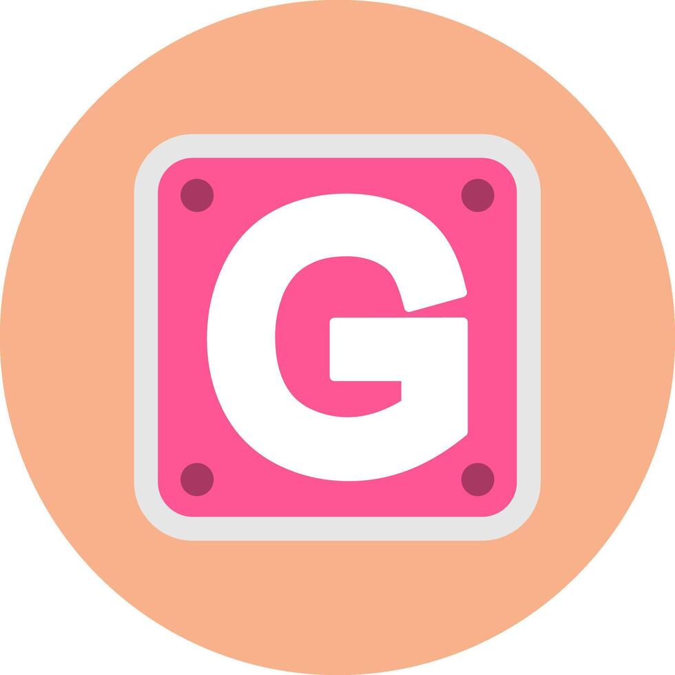 Letter G Core UX Piece vector