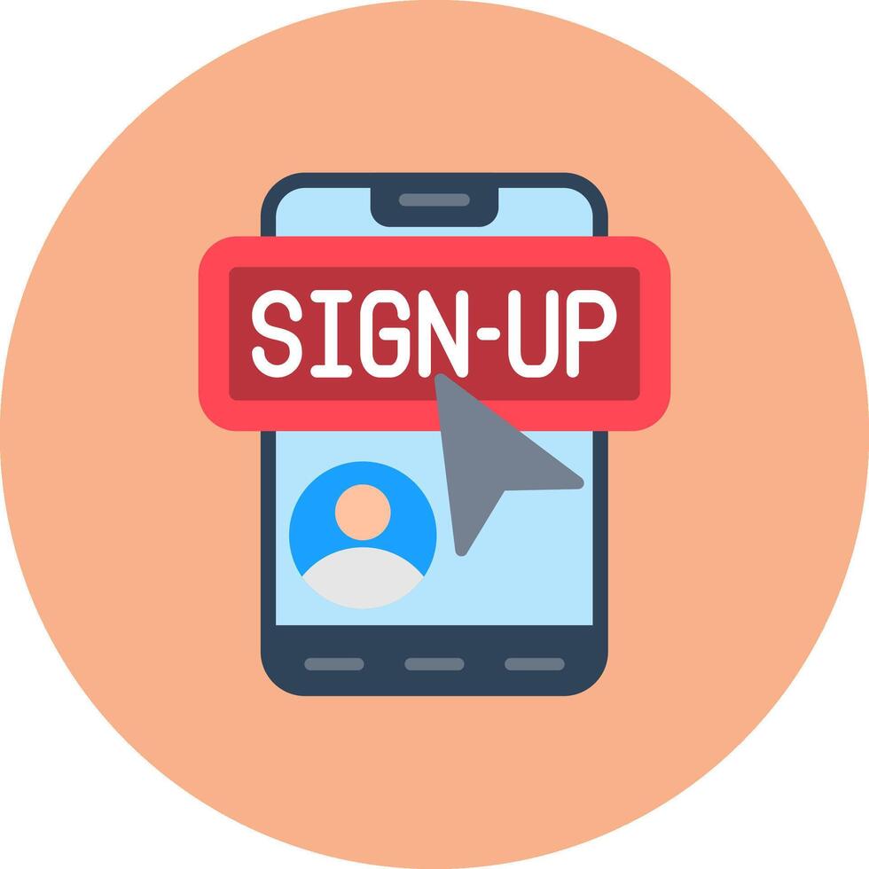 Signup Core Design Token vector