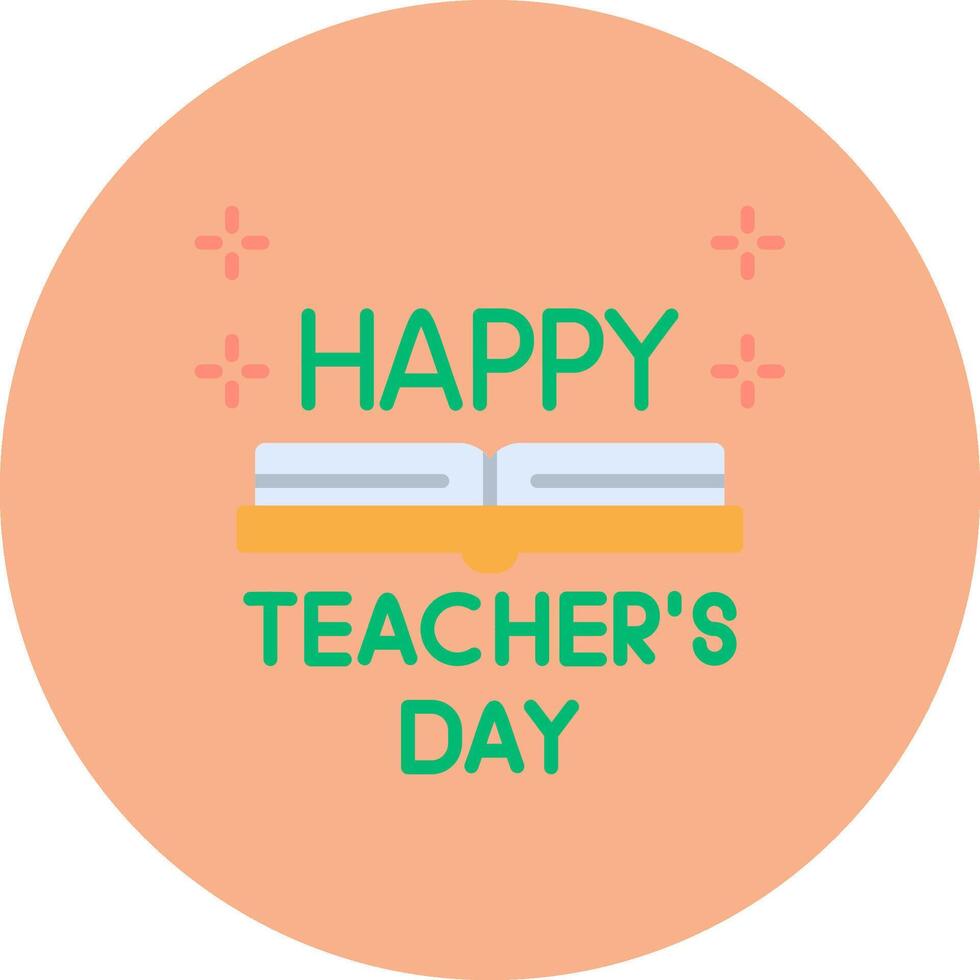 Teachers Day Bright Grid Object vector