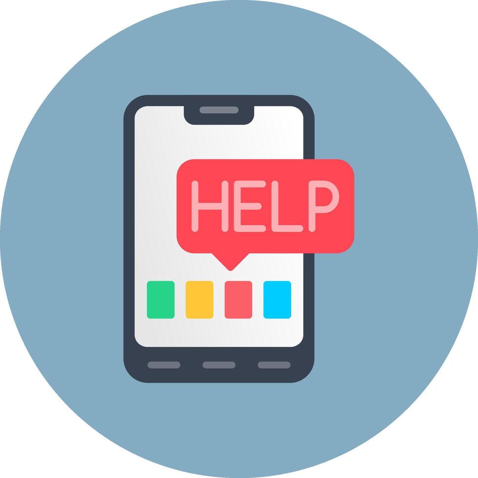 Help Shadowed UI Pattern vector