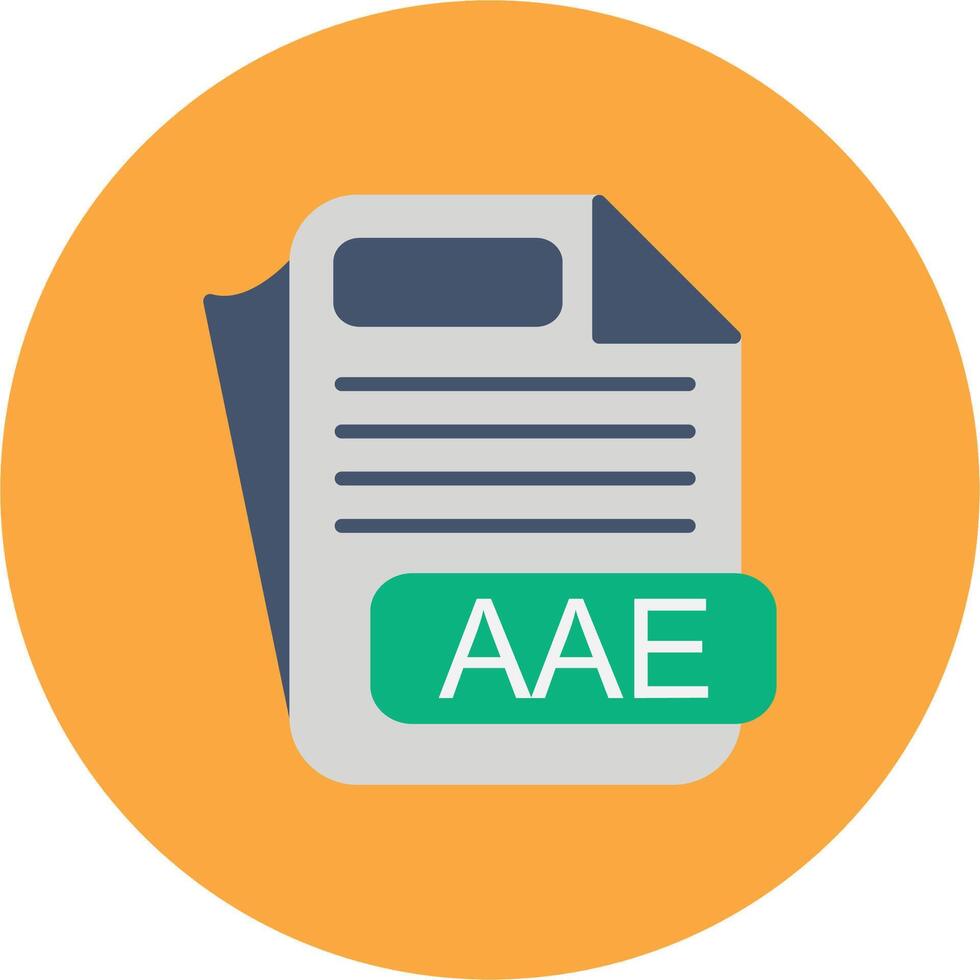 AAE Detailed Line Badge vector