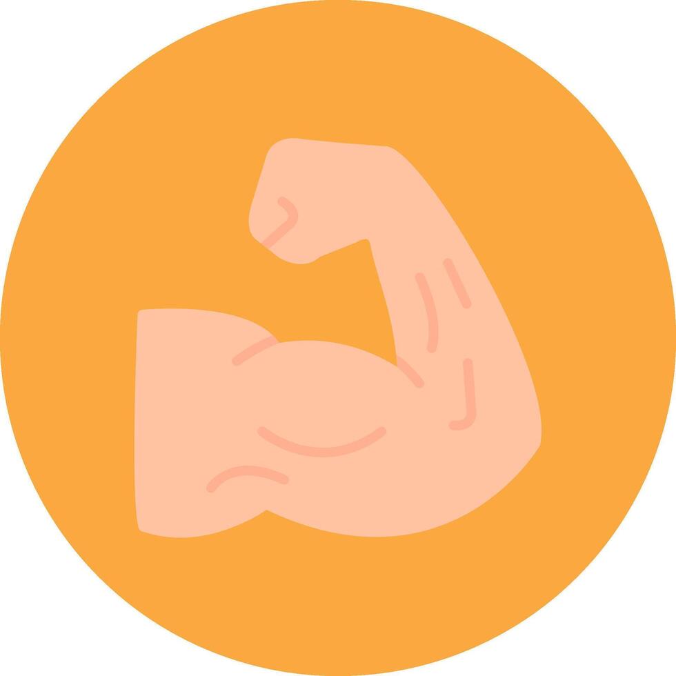 Biceps Isometric Visual Form vector