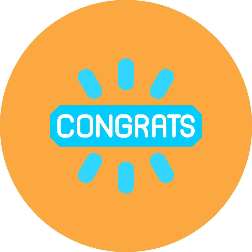 Congrats Core UX Piece vector