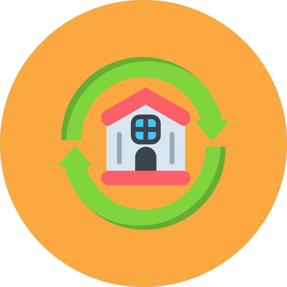 Renewable Subtle Grid Emblem vector