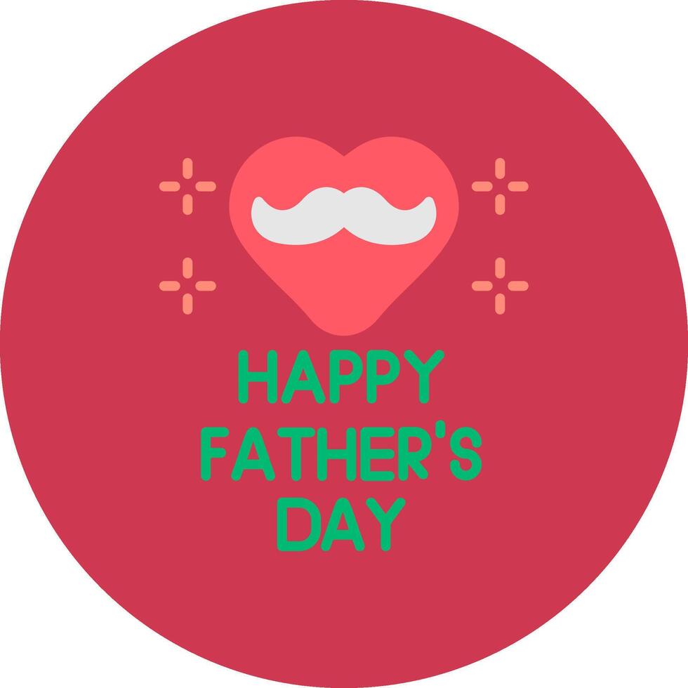 Fathers Day Shadowed UI Pattern vector