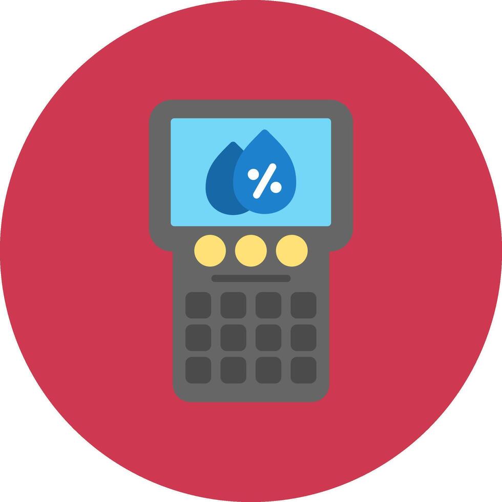 Humidity Sensor Sleek UX Block vector