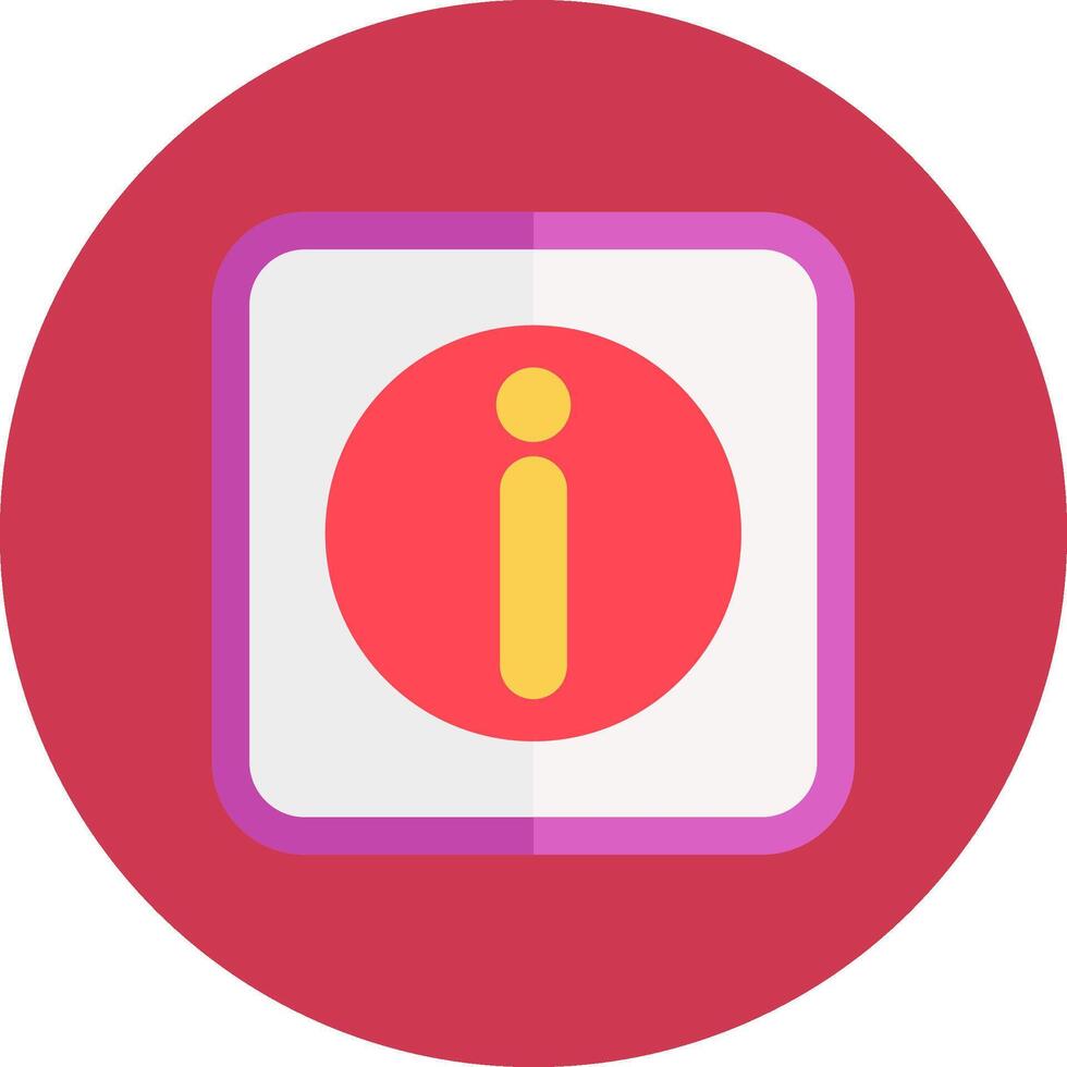 Information Intuitive Design Badge vector