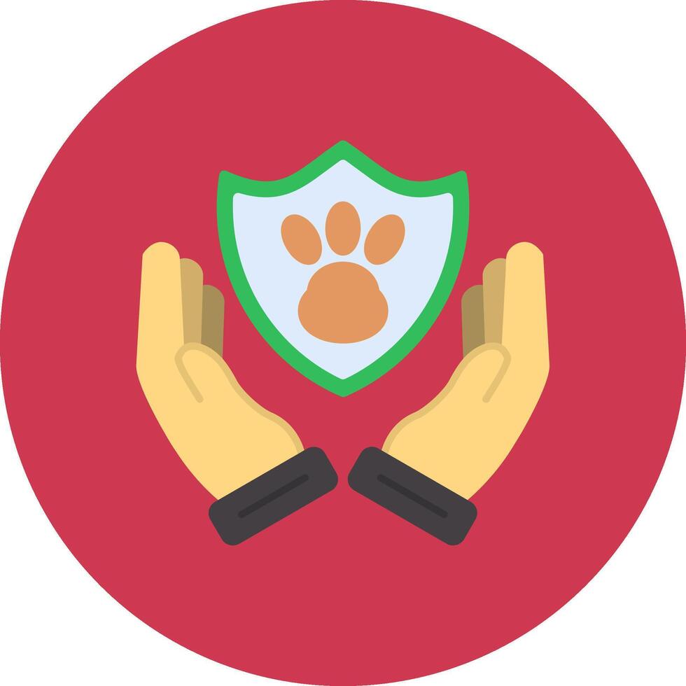 Save Animals Dynamic Badge Mark vector