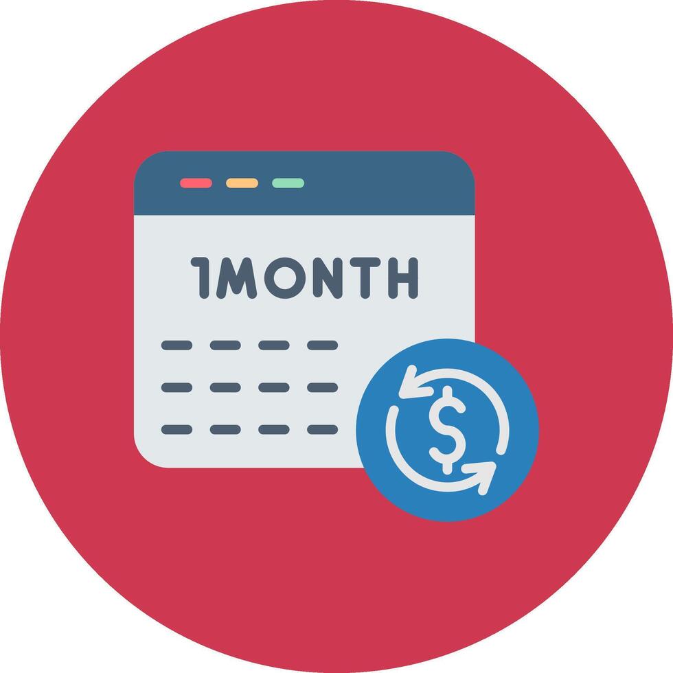 Subscription Bright Shape Token vector