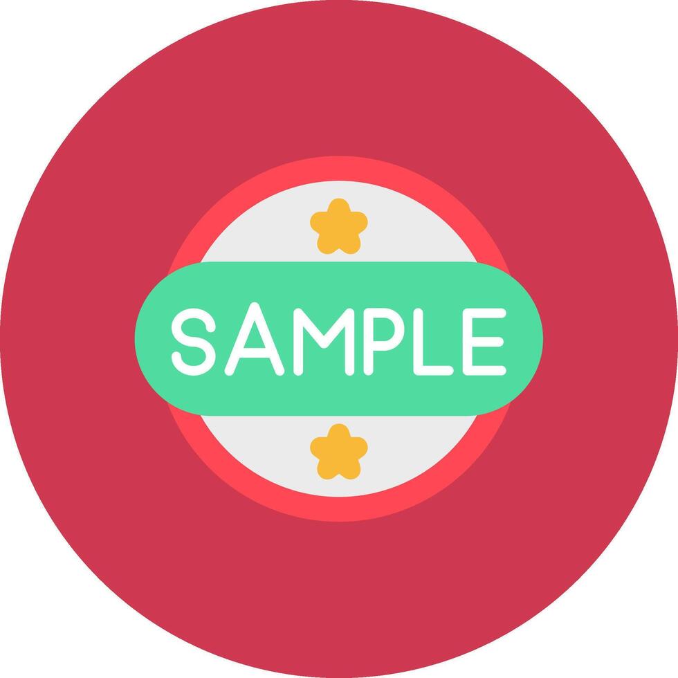 Sample Streamlined UX Object vector