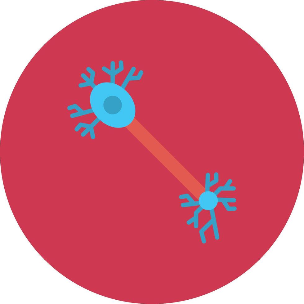 Bipolar Neuron Streamlined UX Object vector
