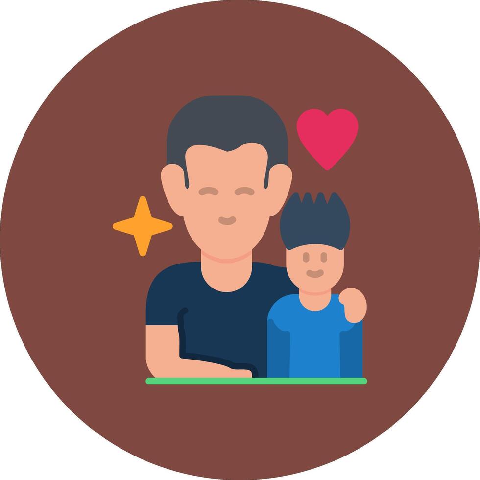 Best Dad Hybrid UX Feature vector