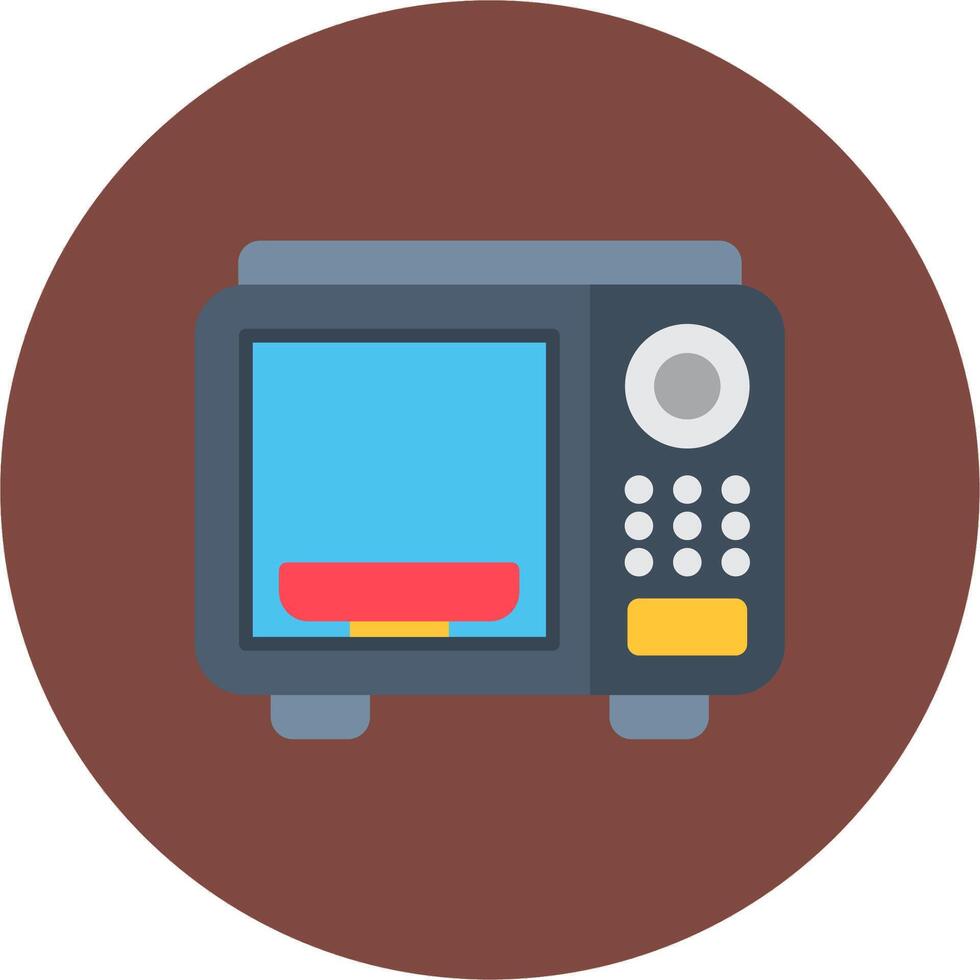 Microwave Safe Gradient UX Element vector