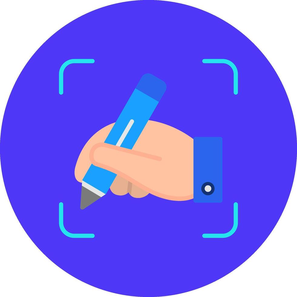 Handwriting Smart Design Object vector