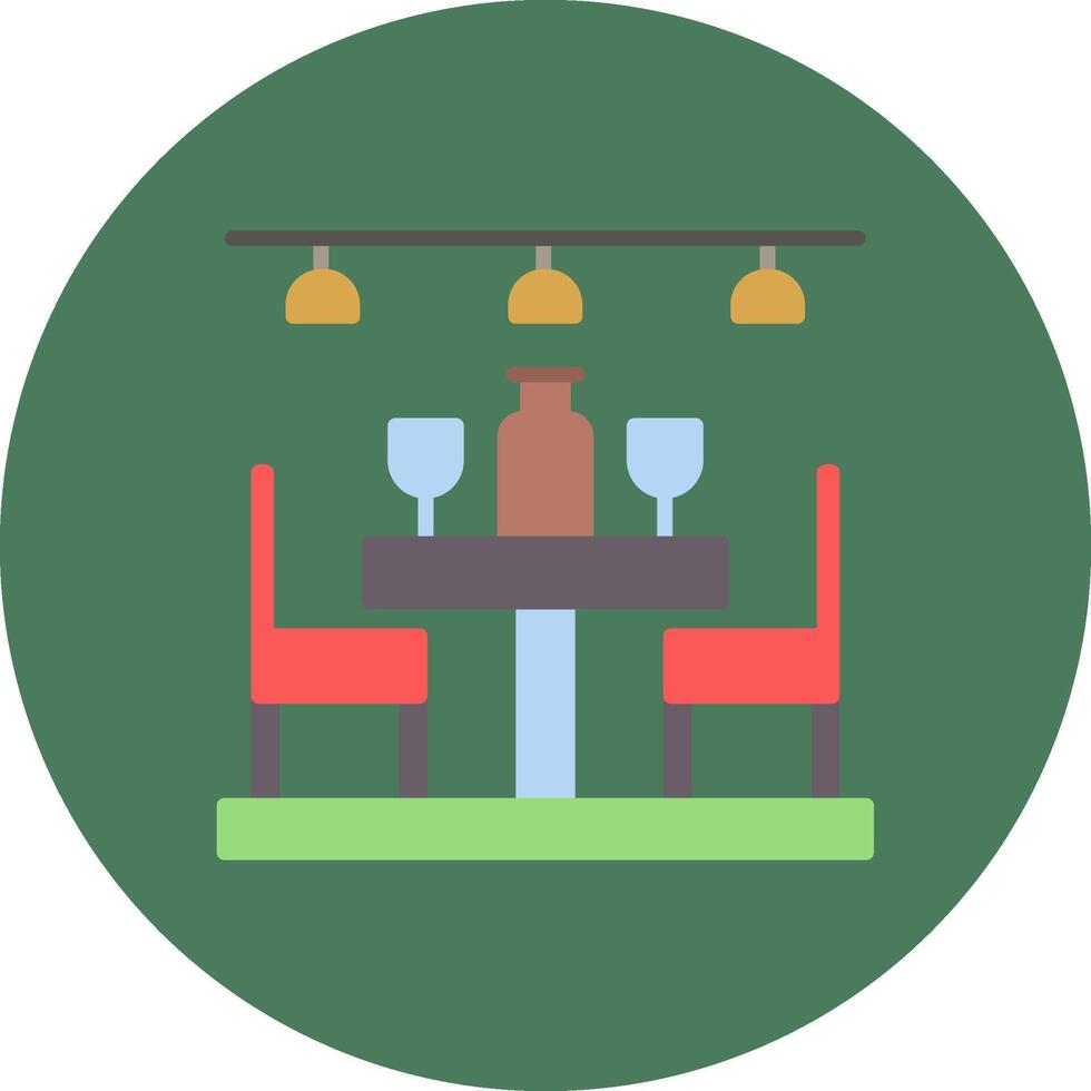 Dining Table Core UX Piece vector