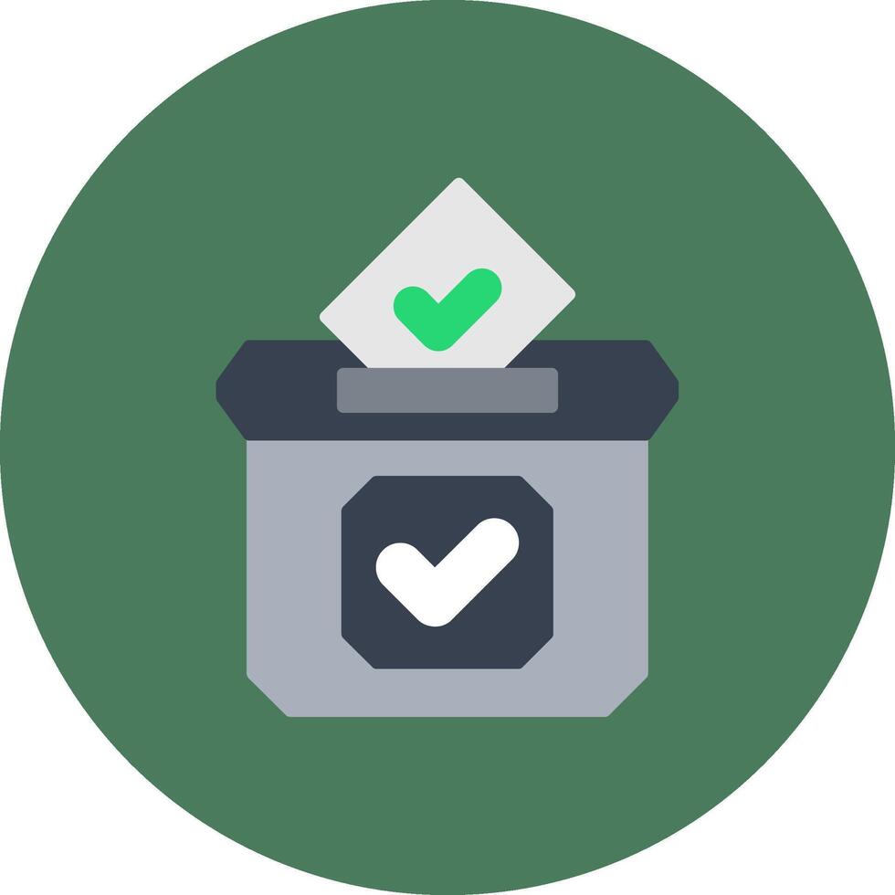 Vote Detailed Grid Badge vector