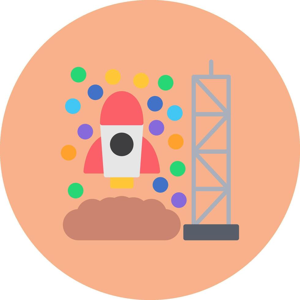 Rocket Launch Smooth UX Form vector