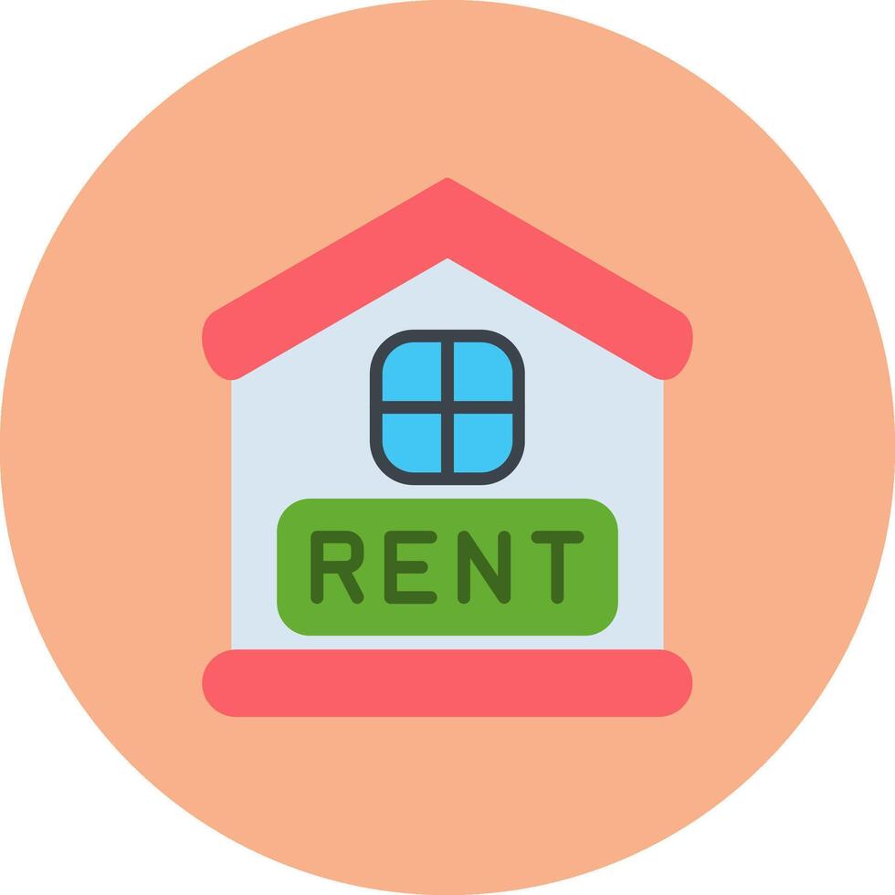 Rent Smooth Badge vector