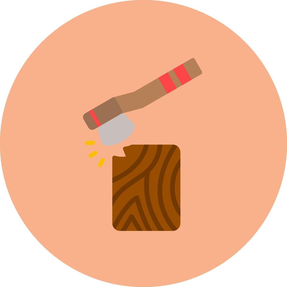Wood Streamlined Icon Symbol vector