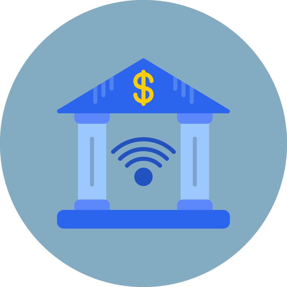 Electronic Banking Crisp Visual Unit vector