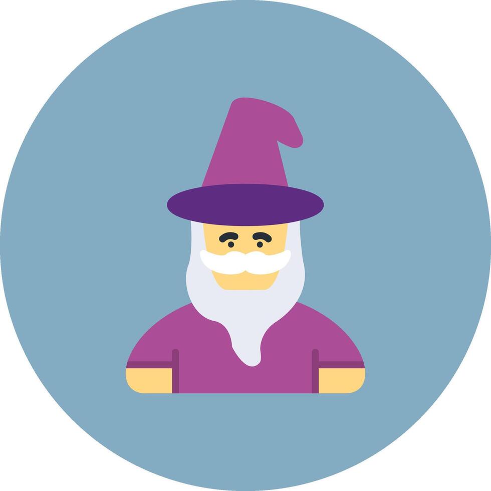 Wizard Light Tone Symbol vector