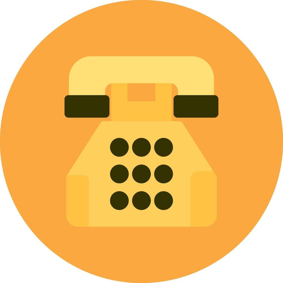 Telephone Call Signature App Token vector