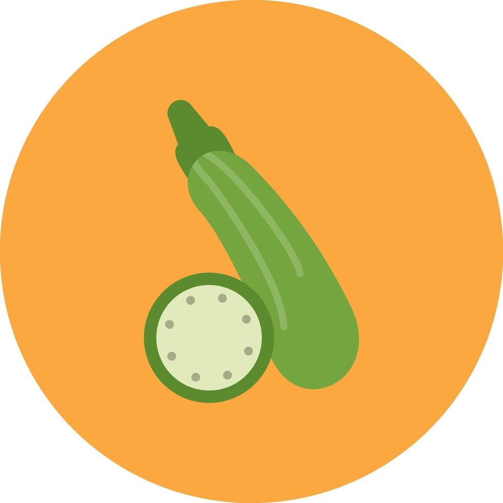 Zucchini Neon UX Token vector