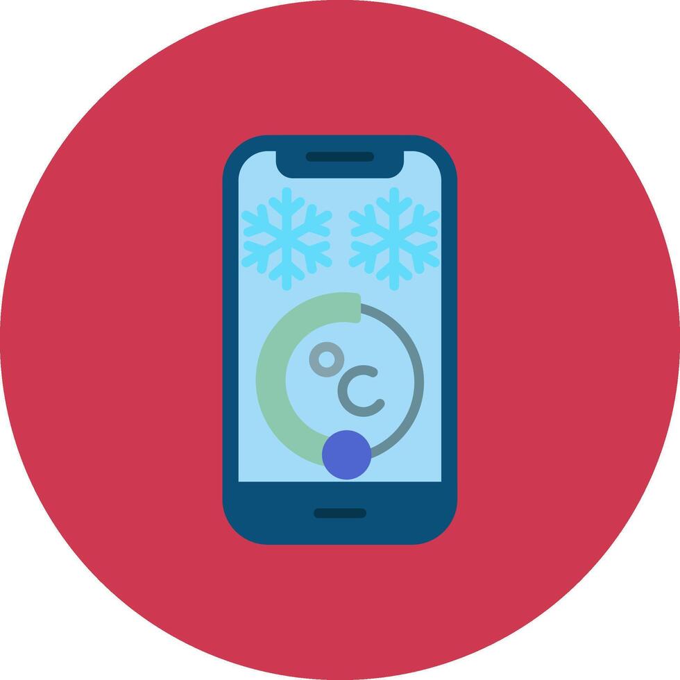 Ambient Temperature Sensor Conceptual Web Symbol vector